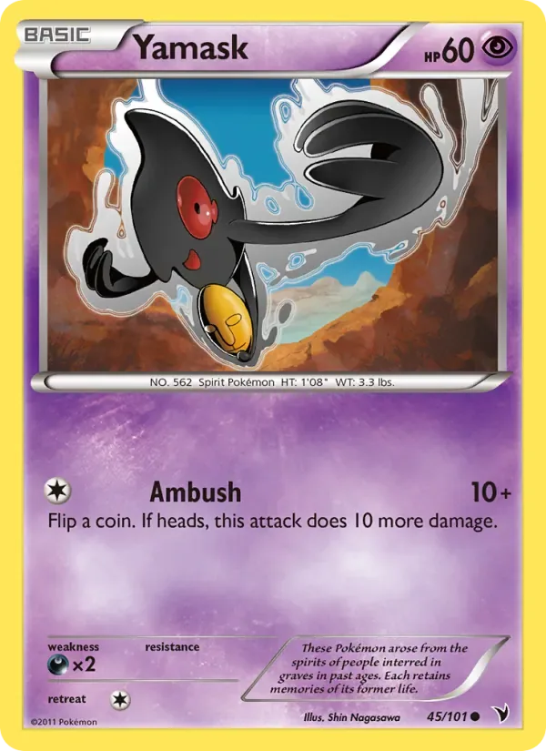 Yamask, Noble Victories