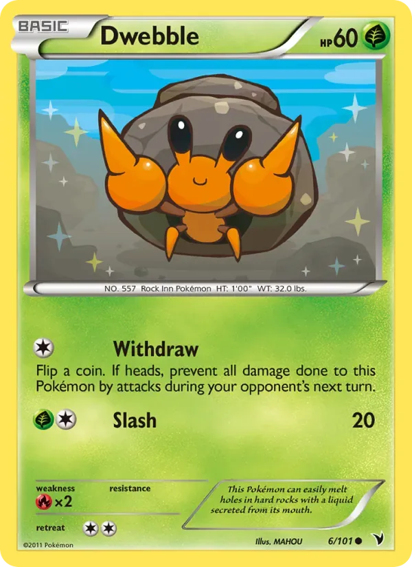 Dwebble, Noble Victories