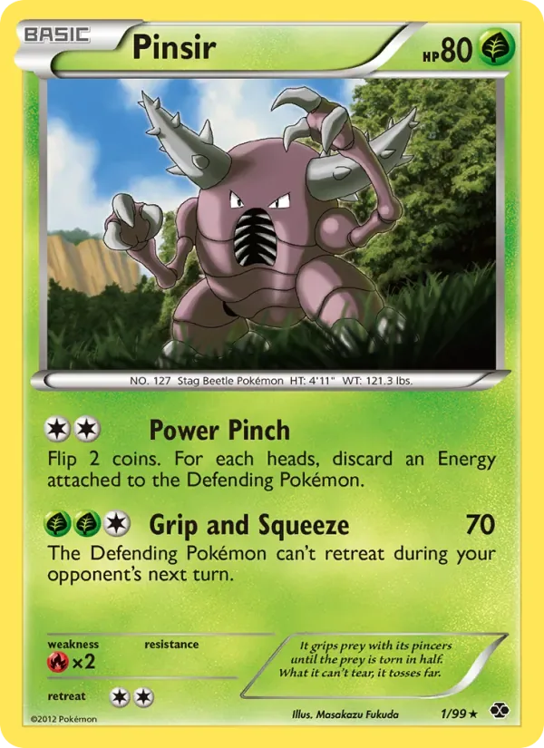 Pinsir, Next Destinies