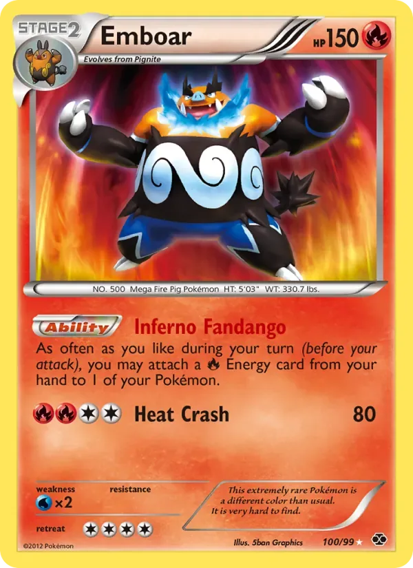 Emboar, Next Destinies