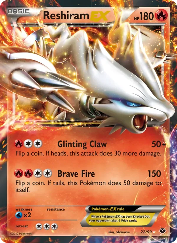 Reshiram-EX, Next Destinies