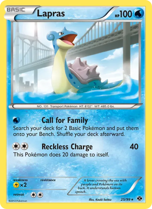Lapras, Next Destinies