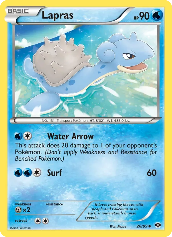 Lapras, Next Destinies