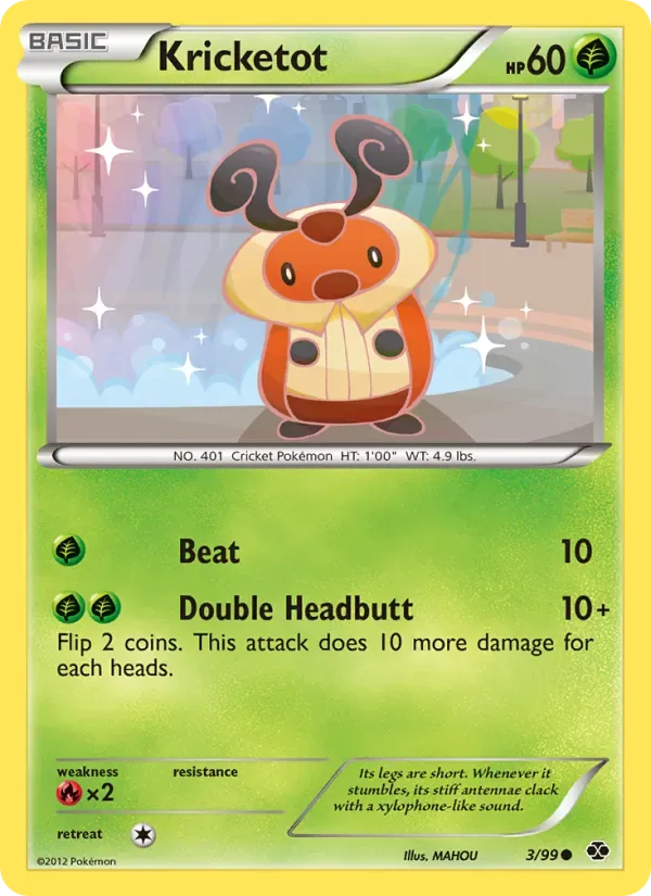 Kricketot, Next Destinies
