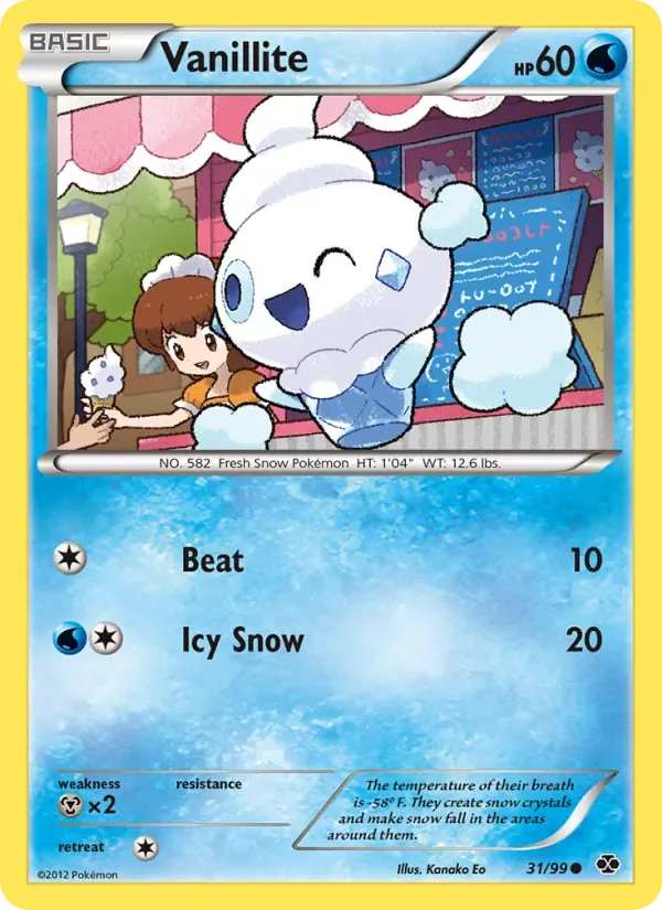 Vanillite, Next Destinies