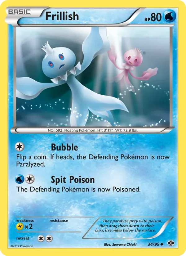 Frillish, Next Destinies