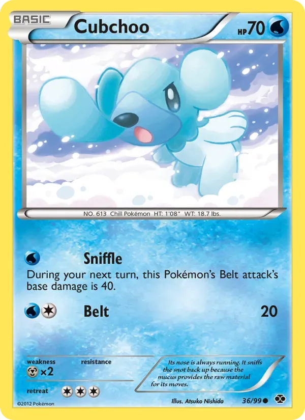 Cubchoo, Next Destinies