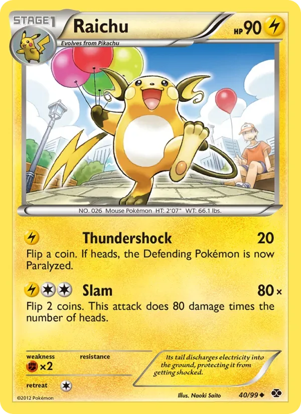 Raichu, Next Destinies