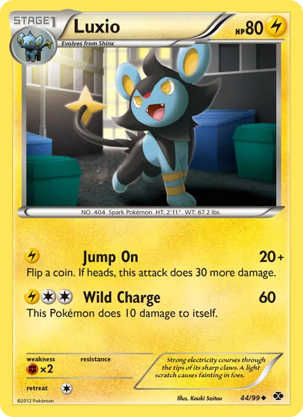 Luxio, Next Destinies