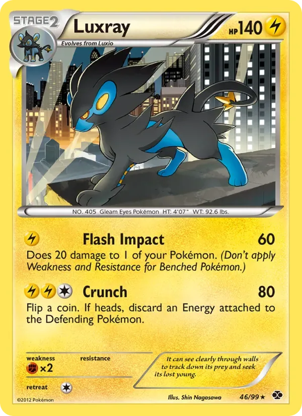 Luxray, Next Destinies