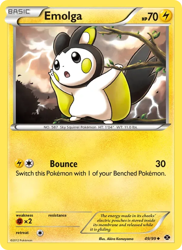 Emolga, Next Destinies