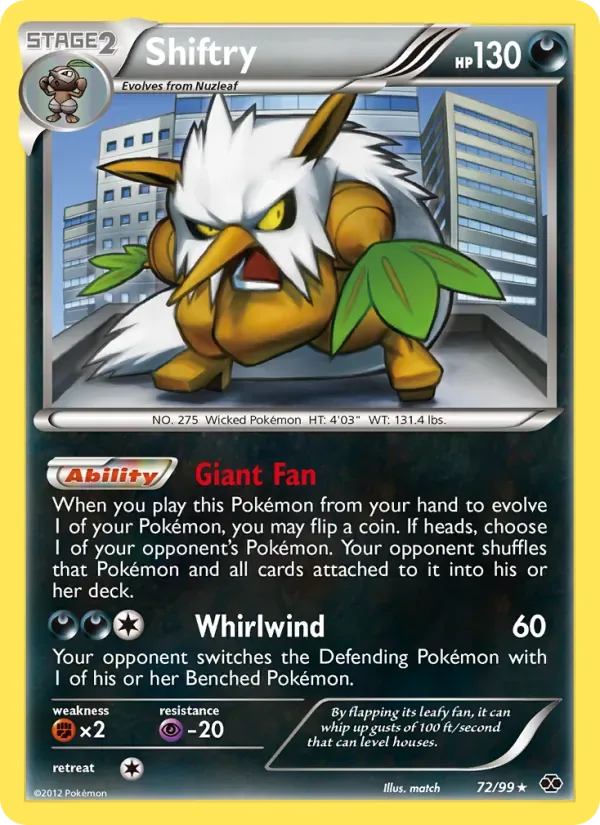 Shiftry, Next Destinies