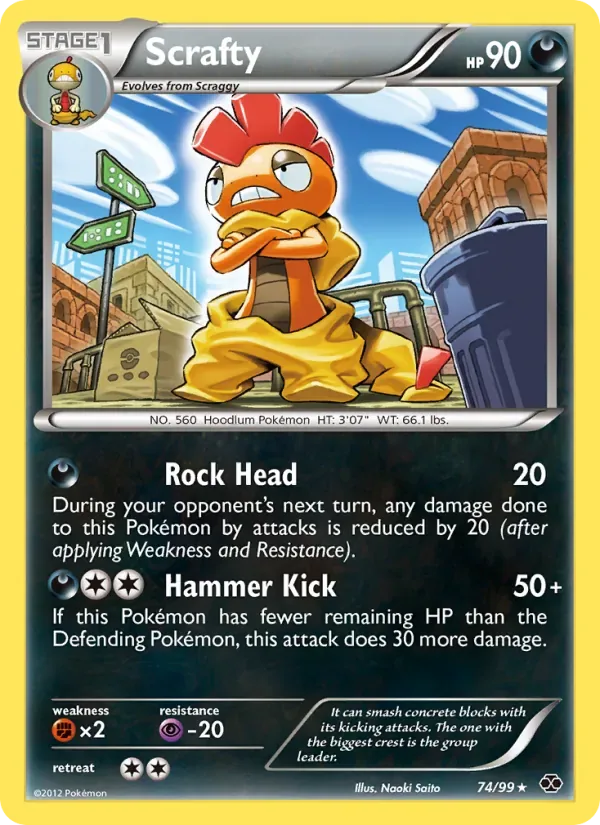 Scrafty, Next Destinies