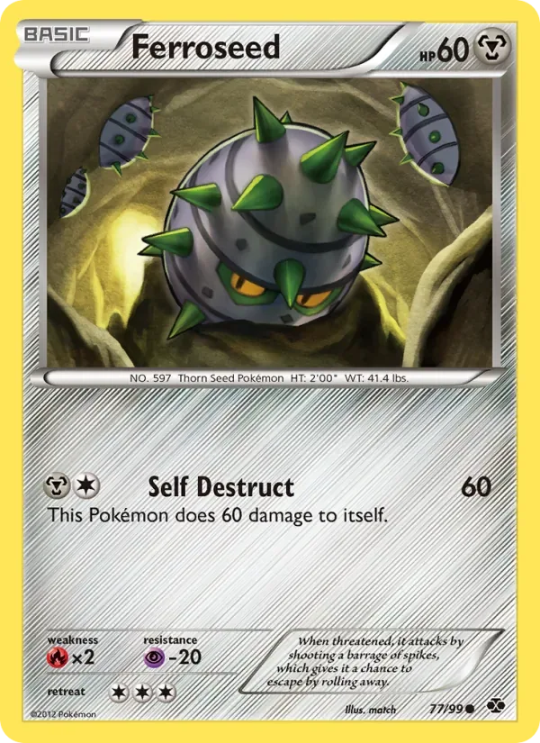 Ferroseed, Next Destinies