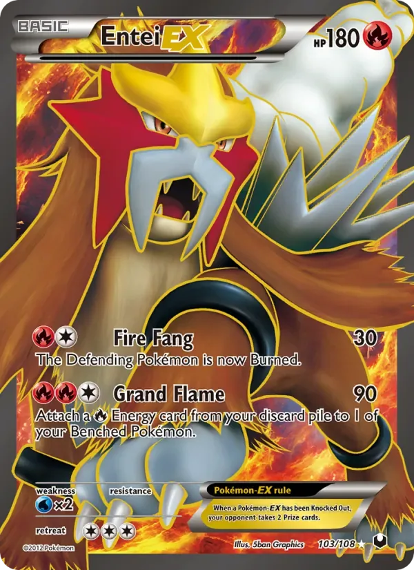 Entei-EX, Dark Explorers