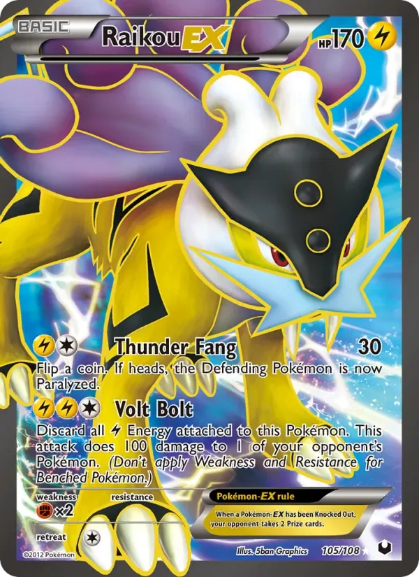 Raikou-EX, Dark Explorers