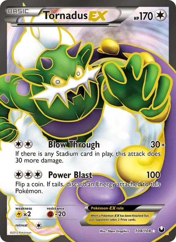 Tornadus-EX, Dark Explorers