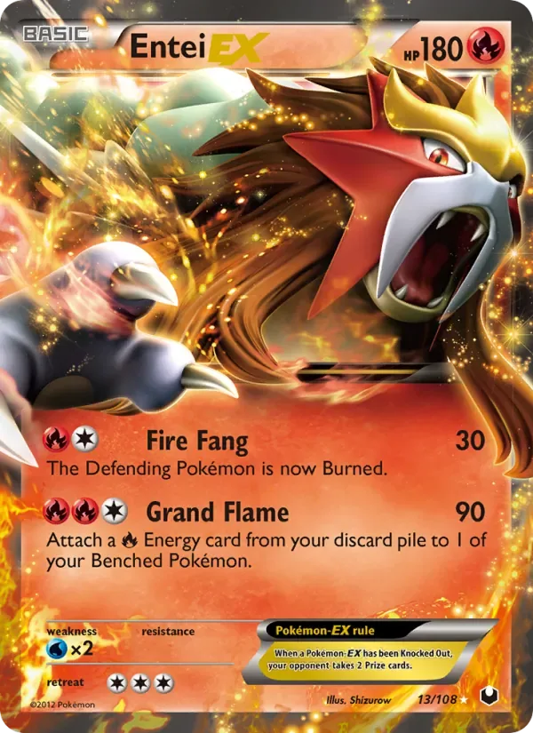 Entei-EX, Dark Explorers