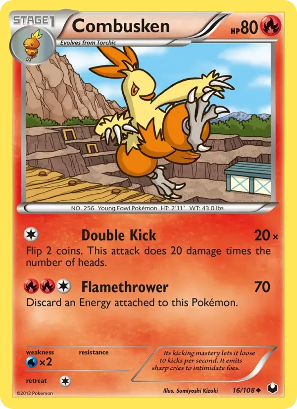 Combusken, Dark Explorers