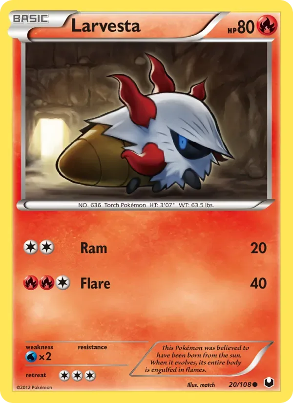 Larvesta, Dark Explorers