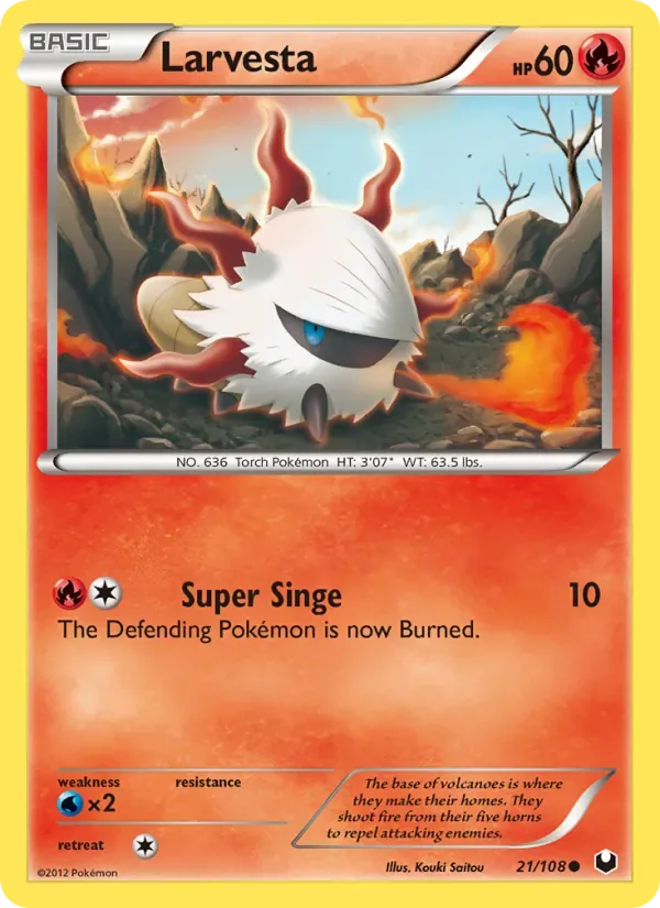Larvesta, Dark Explorers