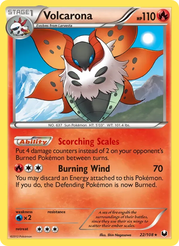Volcarona, Dark Explorers