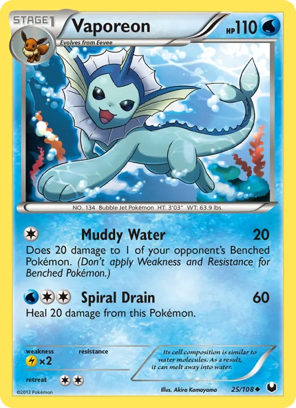 Vaporeon, Dark Explorers