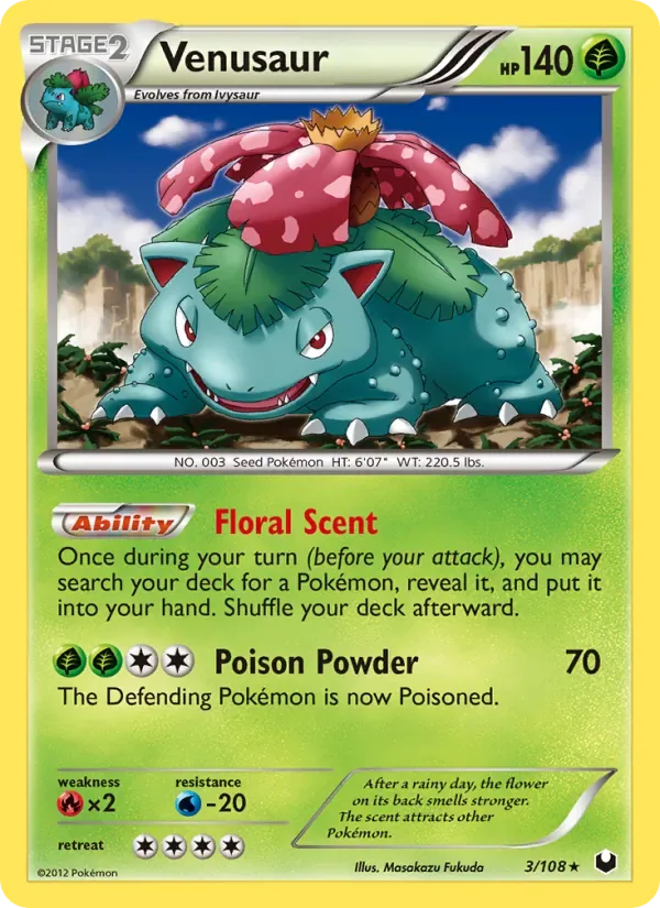 Venusaur, Dark Explorers