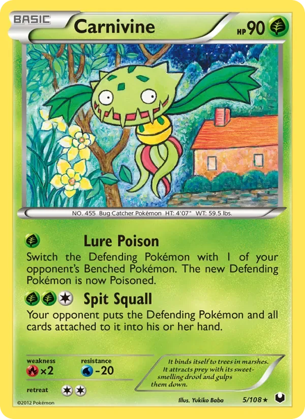 Carnivine, Dark Explorers