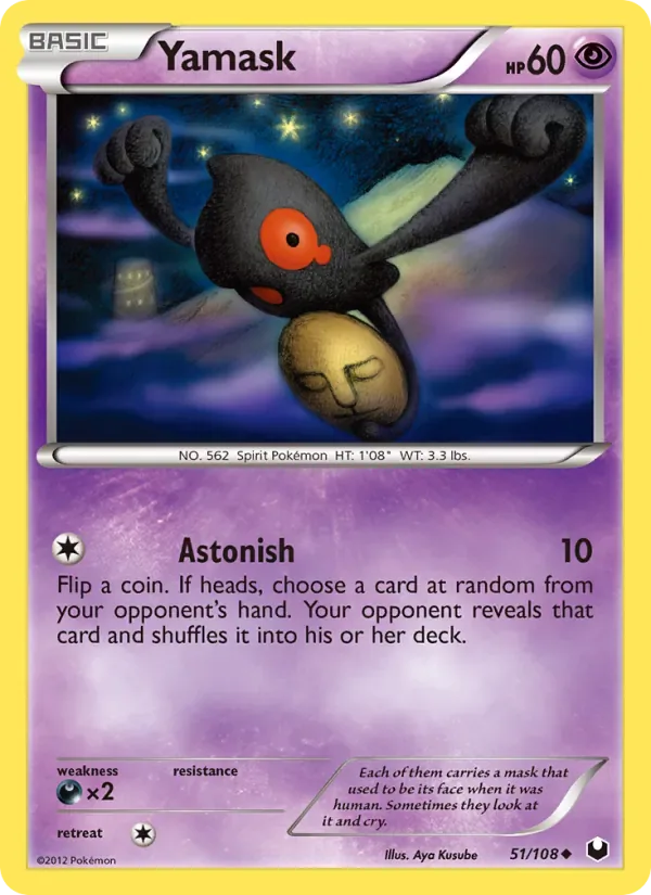Yamask, Dark Explorers