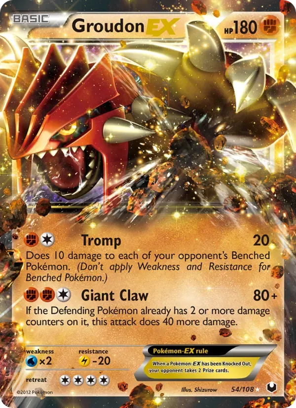 Groudon-EX, Dark Explorers