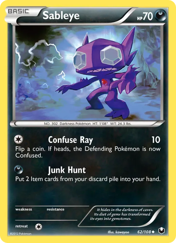 Sableye, Dark Explorers