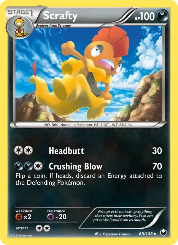 Scrafty, Dark Explorers