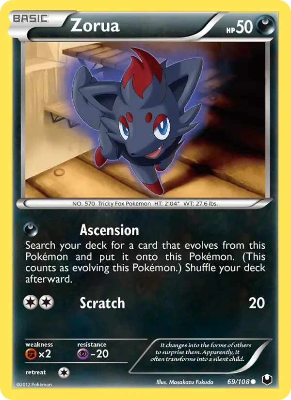 Zorua, Dark Explorers