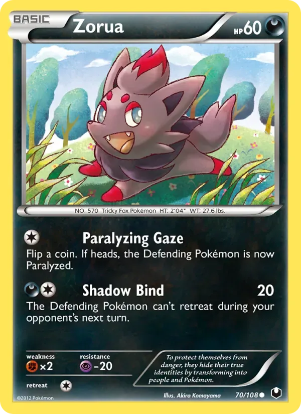 Zorua, Dark Explorers