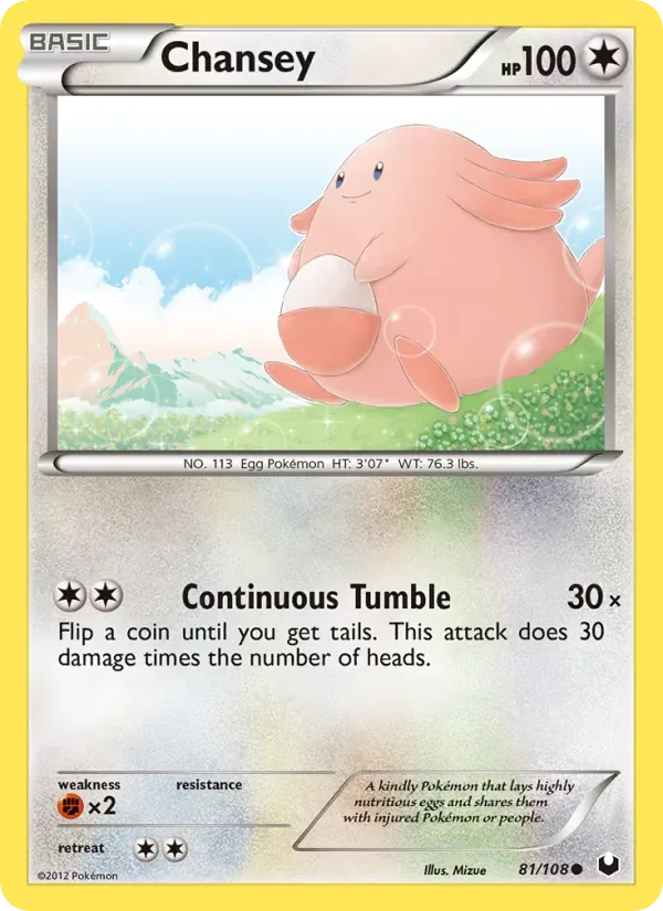 Chansey, Dark Explorers