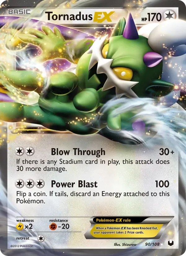 Tornadus-EX, Dark Explorers