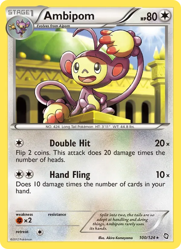 Ambipom, Dragons Exalted
