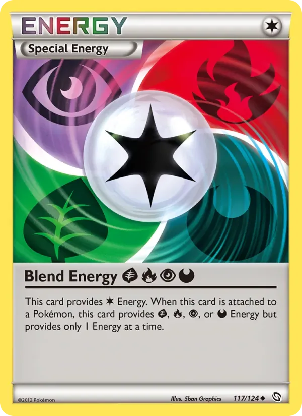 Blend Energy Grass Fire Psychic Darkness, Dragons Exalted