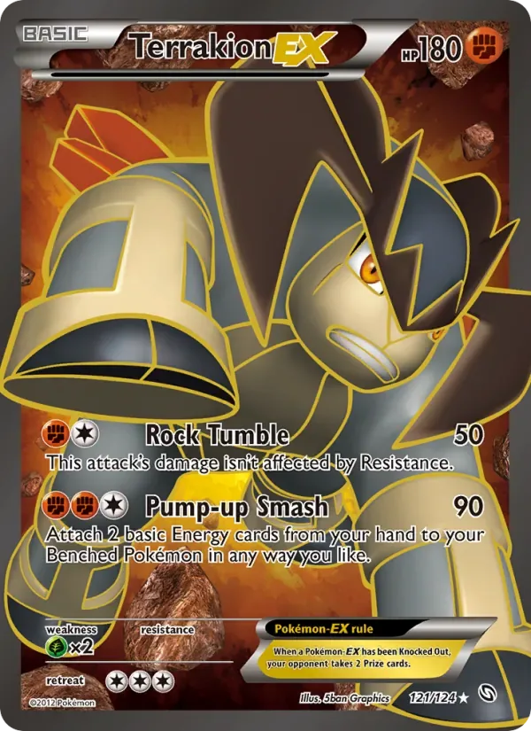 Terrakion-EX, Dragons Exalted