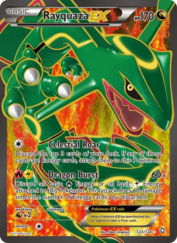 Rayquaza-EX, Dragons Exalted