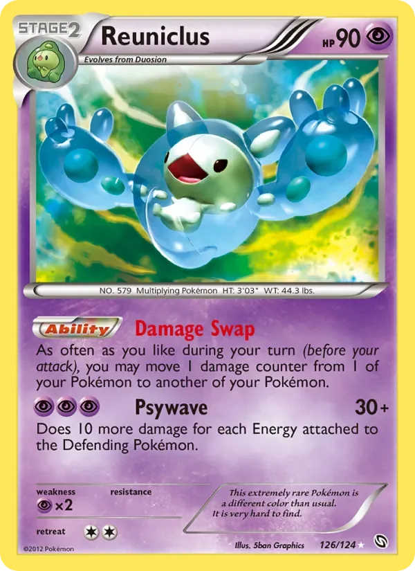 Reuniclus, Dragons Exalted