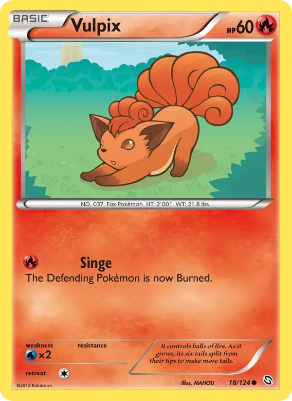 Vulpix, Dragons Exalted