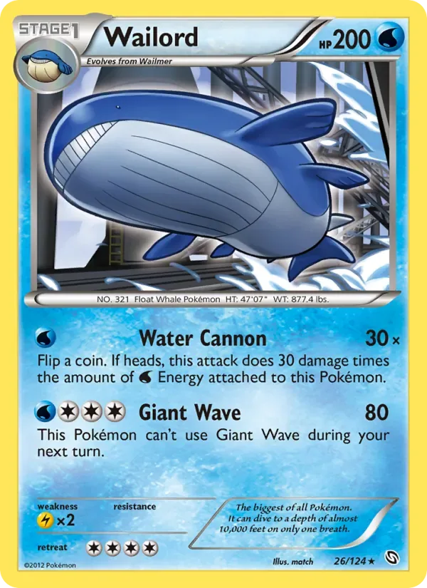 Wailord, Dragons Exalted