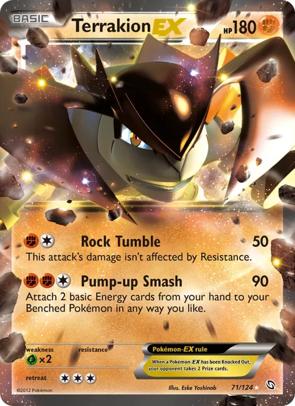 Terrakion-EX, Dragons Exalted