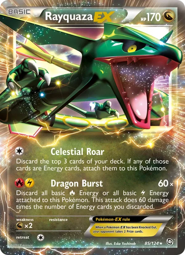 Rayquaza-EX, Dragons Exalted