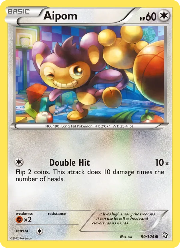 Aipom, Dragons Exalted