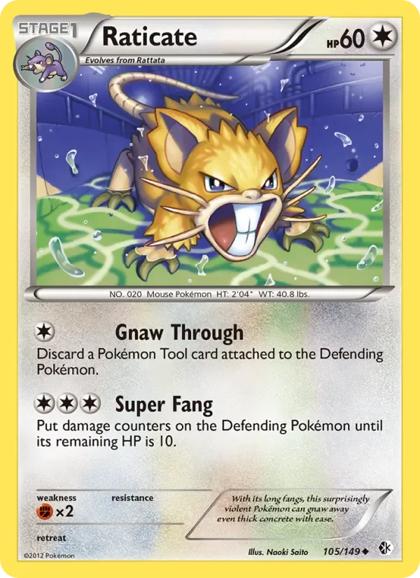 Raticate, Boundaries Crossed