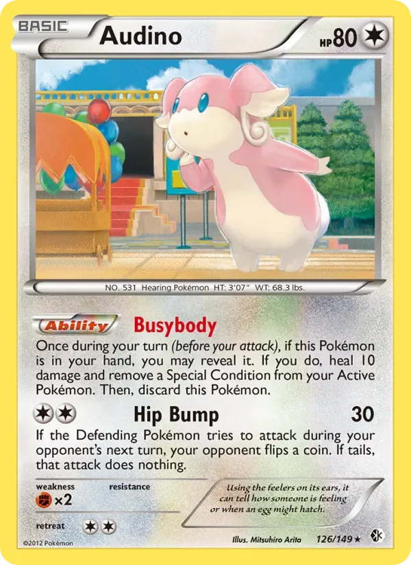 Audino, Boundaries Crossed