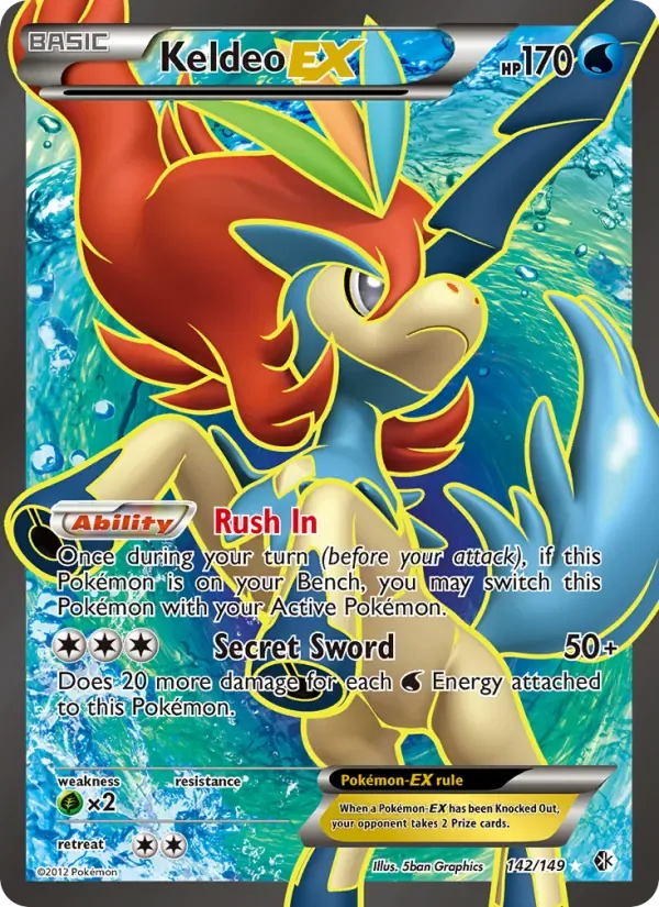 Keldeo-EX, Boundaries Crossed